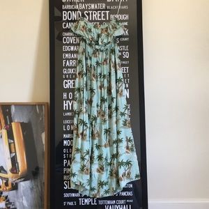 FREE PEOPLE MINT MAXI DRESS SIZE MEDIUM